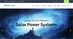 Desktop Screenshot of deltapower.in